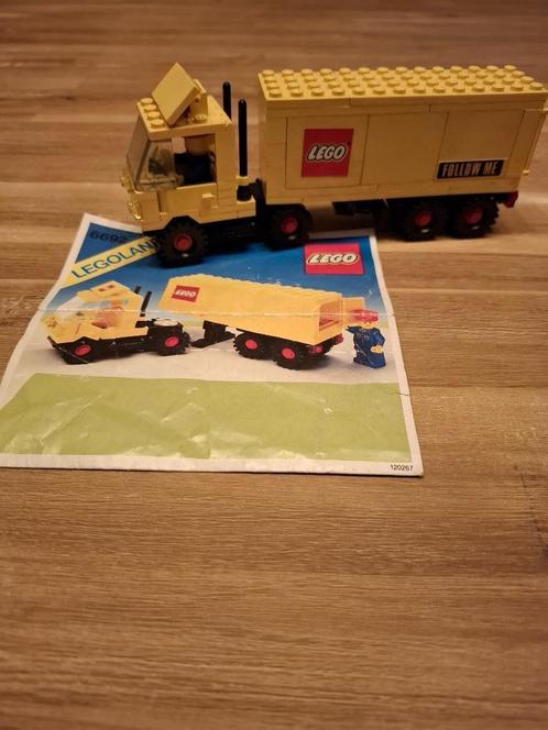 LEGO VRACHTWAGEN + TRAILER 6692, Kinderen en Baby's, Speelgoed | Duplo en Lego, Gebruikt, Lego, Complete set, Ophalen of Verzenden