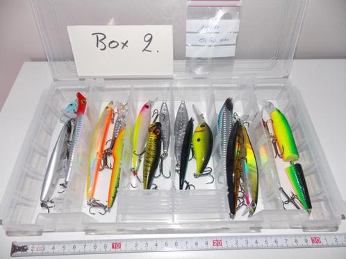 Boxen zeebaars pluggen, Watersport en Boten, Hengelsport | Zeevissen, Nieuw, Complete set, Ophalen