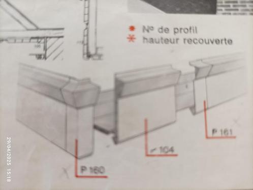 WITTE PVC CHENEAU-BEKLEDING, Doe-het-zelf en Bouw, Overige Doe-Het-Zelf en Bouw, Nieuw, Ophalen