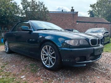 BMW 318CI cabrio automaat  2005, Autos, Cuir, Achat, 110 kW, Cabriolet
