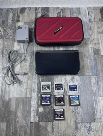 Nintendo 3DS XL Metallic Black Bundle EU Version original beschikbaar voor biedingen