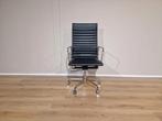 Fauteuils de bureau Charles Eames Vitra EA119 Replica en cui, Maison & Meubles, Chaises de bureau, Noir, Chaise de bureau, Ergonomique