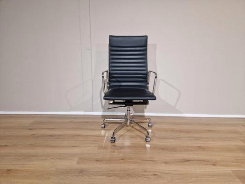 Fauteuils de bureau Charles Eames Vitra EA119 Replica en cui, Maison & Meubles, Chaises de bureau, Neuf, Chaise de bureau, Noir