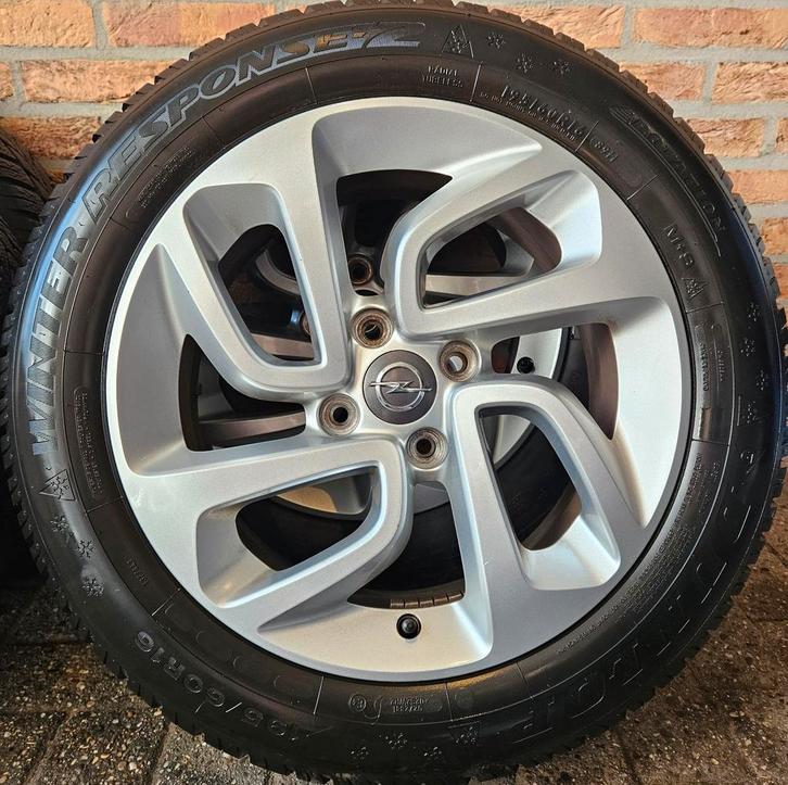 16 inch Opel Crossland X Winterset 4x108 Dunlop 6-7mm, Auto diversen, Overige Auto diversen, Ophalen