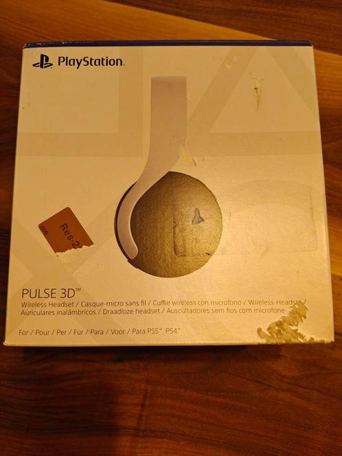 Headset Playstation, Computers en Software, Headsets, Nieuw, Over-ear, Draadloos, Gaming headset, Ophalen