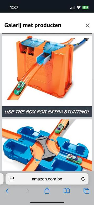 Hot Wheels Track Builder Unlimited Mega Stunt Box beschikbaar voor biedingen