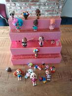 Lol surprise popjes, diertjes, toebehoren met opbergdoos, Ophalen, Zo goed als nieuw
