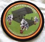 Embleem Patch, 3e NASAMS-batterij, Spaanse leger, 2000s.(1), Verzamelen, Ophalen of Verzenden, Landmacht, Embleem of Badge