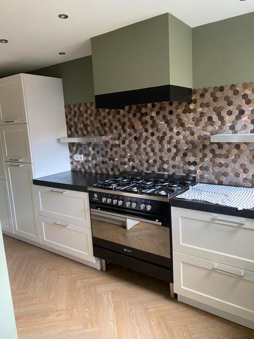 Nette Keuken + Spoeleiland + Apparatuur + GEDEMONTEERD, Huis en Inrichting, Keuken | Complete keukens, Overige typen, Graniet of Steen