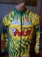 Polti vintage wielervest, 1995, Axel Merckx, L. Leblanc, etc, Dames, XL, Gebruikt, Ophalen of Verzenden