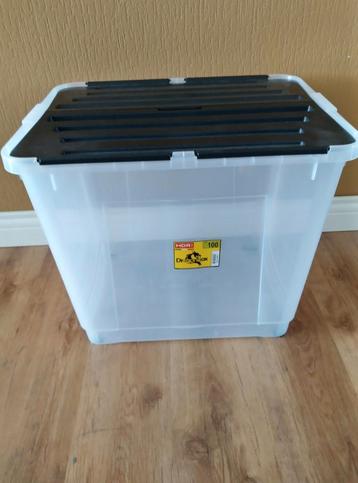 Grote opbergbox  100 liter, Enlèvement, Comme neuf