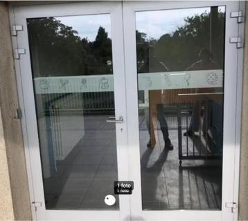 dubbele deur aluminium reynaers deur beschikbaar voor biedingen