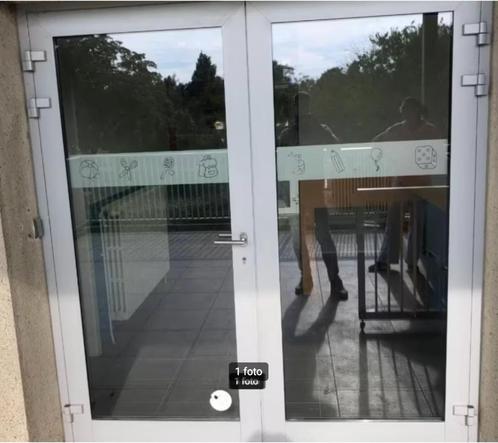 dubbele deur aluminium reynaers deur, Doe-het-zelf en Bouw, Deuren en Vliegenramen, Gebruikt, Ophalen