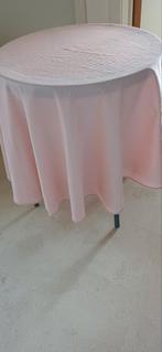 Zalmroze rond tafelkleed, Maison & Meubles, Nappes, Enlèvement ou Envoi, Autour de