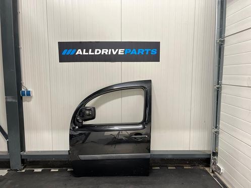 Renault Kangoo Voorportier links zwart 2007-2020 801015880R, Auto-onderdelen, Carrosserie, Deur, Voor, Links, Gebruikt, Ophalen of Verzenden