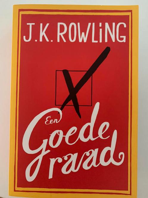 J.K. Rowling - Een goede raad, Boeken, Literatuur, Zo goed als nieuw, Ophalen of Verzenden