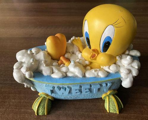 Tweety spaarpot Warner Bros uit 1999, Verzamelen, Film en Tv, Zo goed als nieuw, Tv, Gebruiksvoorwerp, Ophalen of Verzenden