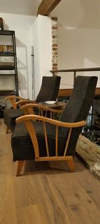 Retro zetels, eenzit, vintage fauteuil, Ophalen, Gebruikt
