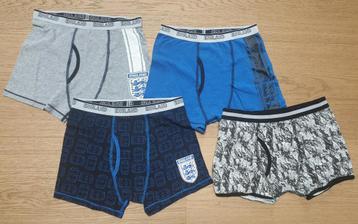 Lot de 4 boxers taille 152 (12 ans) Angleterre