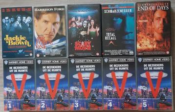 Video Film Pakket (VHS Cassetten) beschikbaar voor biedingen