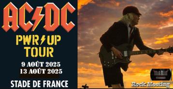 AC/DC Ticket Parijs 9 augustus, Trois personnes ou plus, Août, Hard Rock ou Metal