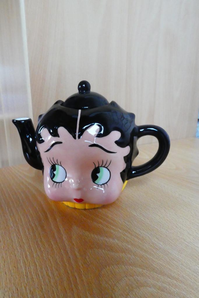 Betty Boop theepot 1997 Vandor, Verzamelen, Beelden en Beeldjes, Nieuw, Mens, Ophalen of Verzenden
