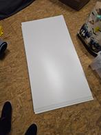 MDF witte platen 3mm 122x63 + 180x44, Doe-het-zelf en Bouw, Platen en Panelen, Ophalen, Zo goed als nieuw, Overige materialen