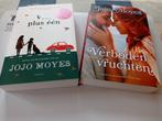 Jojo Moyes  romans Vier Plus één en verboden vruchten., Ophalen of Verzenden, Zo goed als nieuw, Jojo Moyes