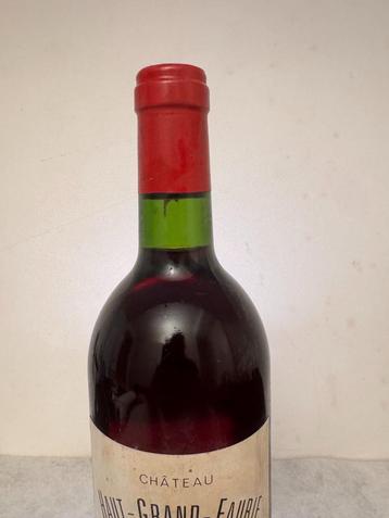 Saint-Emilion Grand Cru-wijn uit 1981 beschikbaar voor biedingen