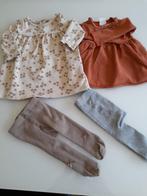 2 kleedjes met kousjes maatje 62, Kinderen en Baby's, Ophalen of Verzenden, Gebruikt, Maat 62