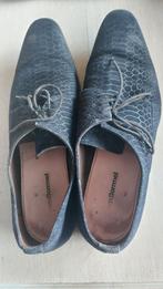 Donker blauwe platte schoenen merk Van Bommel, Blauw, Floris van Bommel, Ophalen of Verzenden, Gedragen