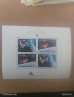 Postzegels ruimtevaart Europa 91, Ophalen