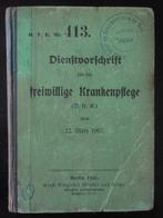 Dienstvorschrift für die freiwillige Krankenpflege 1907, Enlèvement ou Envoi
