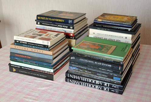 lot van kunstboeken, Boeken, Kunst en Cultuur | Beeldend, Gelezen, Schilder- en Tekenkunst, Ophalen of Verzenden