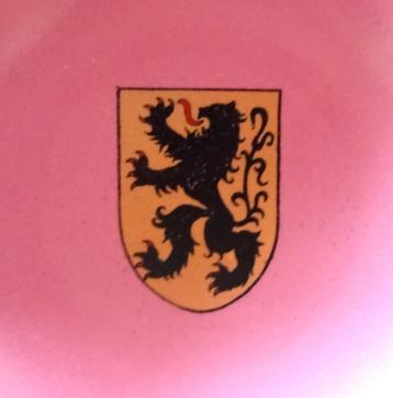 Boch La Louvière, 5 schaaltjes met wapenschild: leeuw beschikbaar voor biedingen