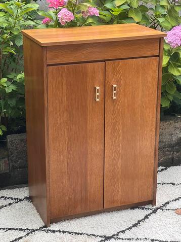 Vintage schoenenkast uit de jaren 60 beschikbaar voor biedingen