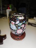chinese pot op houten staander, Ophalen of Verzenden