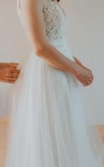 Trouwkleed Adriana Alier, Kleding | Dames, Trouwkleding en Trouwaccessoires, Ophalen, Wit, Gedragen, Adriana Alier