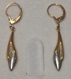 Oorbellen met hanger in 18 karaat goud, Ophalen of Verzenden, Goud, Goud