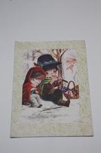 Retro nieuwjaarskaart 1967, Ophalen of Verzenden, Gebruikt, Papier of Karton