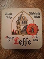 22x oud bierviltje Leffe Abdijbier, Verzamelen, Biermerken, Ophalen of Verzenden, Zo goed als nieuw, Leffe