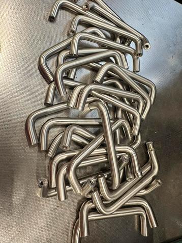Inox handgreep 96mm nieuwstaat beschikbaar voor biedingen