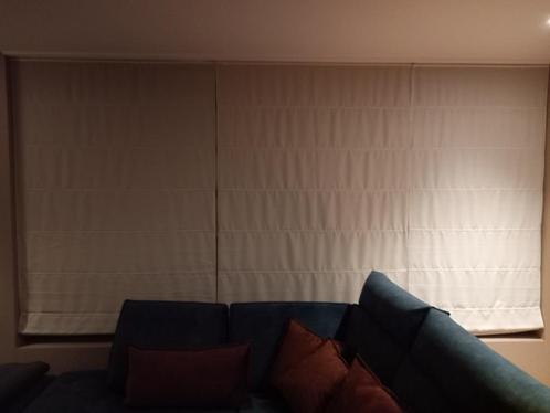 Vouwgordijnen 380x240 cm (in 3 delen), Huis en Inrichting, Stoffering | Gordijnen en Lamellen, Zo goed als nieuw, 200 cm of meer