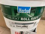 Herbol objekt roll soft felgele muurverf 5liter, Peinture acrylique, Enlèvement ou Envoi, Neuf