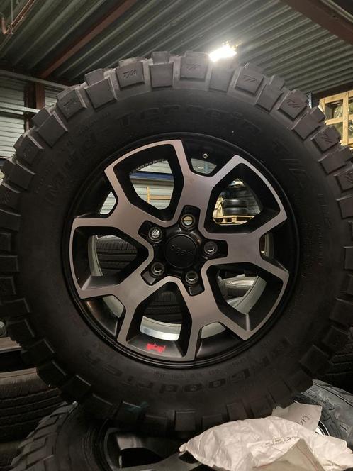Velgenset  JEEP Wrangler Rubicon 17 Inch BF Goodrich, Auto-onderdelen, Banden en Velgen, Velg(en), All Season, 17 inch, 255 mm