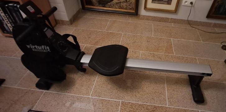 Roeitrainer Virtufit stroker 100, Sport en Fitness, Fitnessapparatuur, Zo goed als nieuw, Roeitrainer, Armen, Benen, Borst, Buik