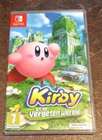 Nintendo switch: Kirby en de vergeten wereld, Games en Spelcomputers, 2 spelers, Zo goed als nieuw, Vanaf 7 jaar, Ophalen