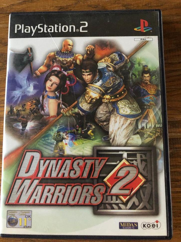 PS2 Dynasty Warriors 2, Games en Spelcomputers, Games | Sony PlayStation 2, Zo goed als nieuw, Avontuur en Actie, 1 speler, Vanaf 12 jaar
