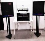 volledige discobar met luidsprekers 450€ te beluisteren, Muziek en Instrumenten, Ophalen, Zo goed als nieuw, Dj-set