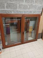 Meranti houten frame H1275/L1620, Ophalen, Gebruikt, Hout, Raamkozijn